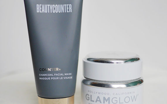Charcoal Mask: Glamglow and Beautycounter Counter+