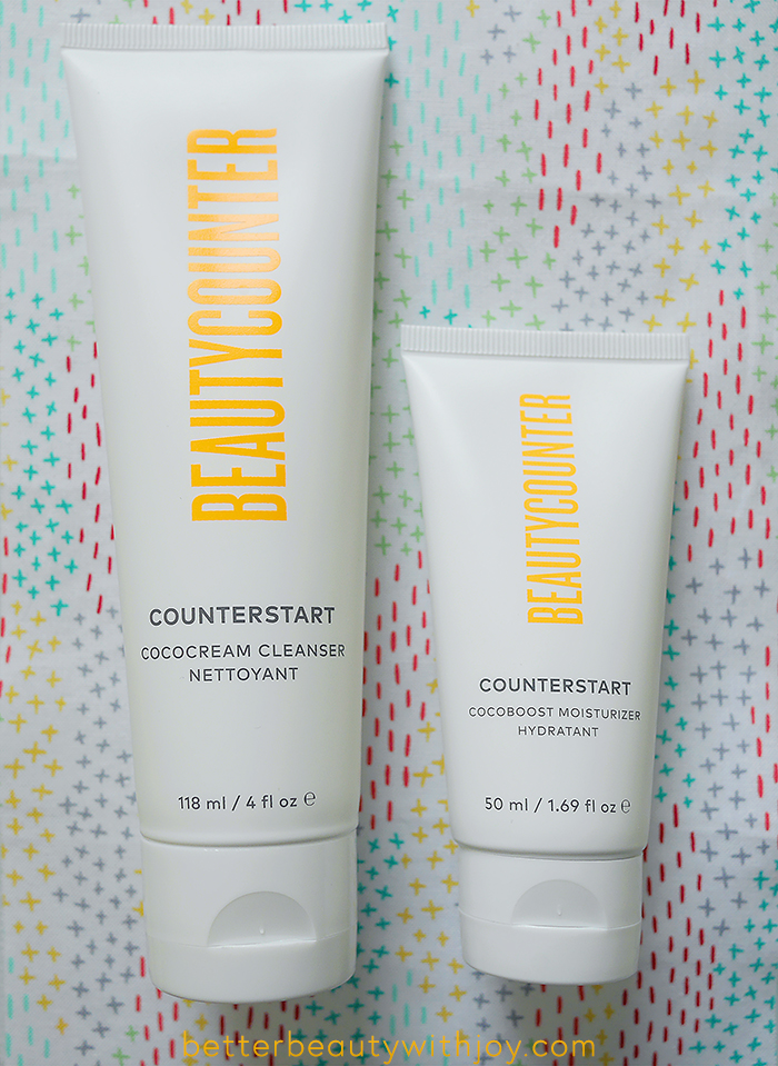 Beautycounter Counterstart Cococream Cleanser and Cocoboost Moisturizer