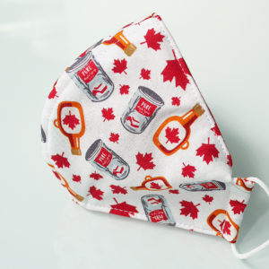 Canadian maple syrup - Four Layer Structured Reusable Mask