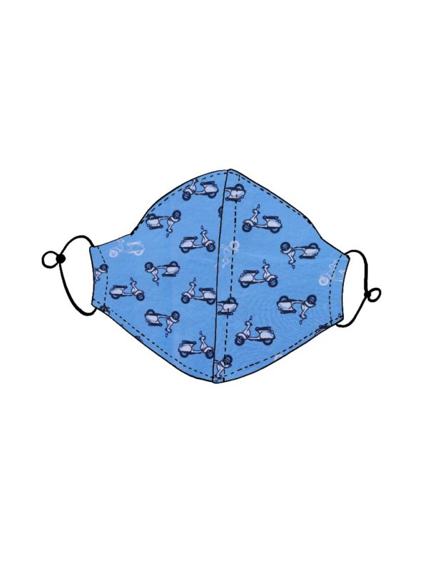 Scooters - Four Layer Structured Reusable Mask